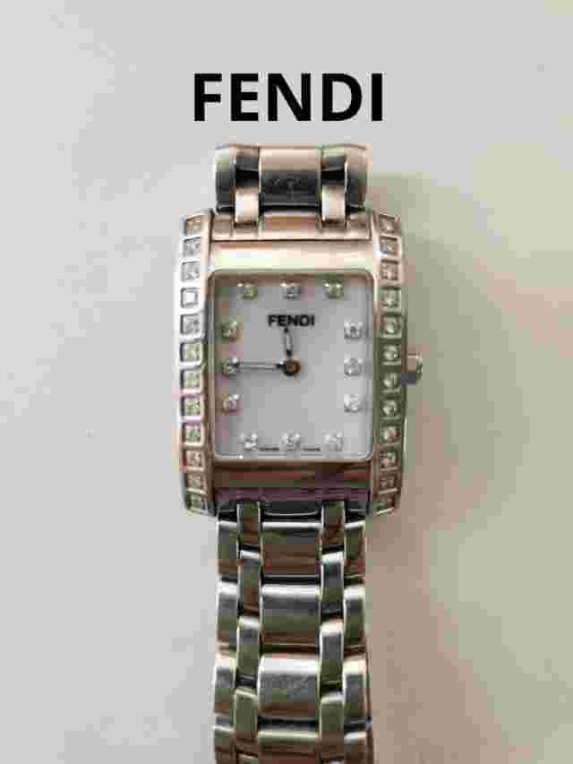 Fendi Analog Quartz Women Price Reduction Consultation Rare Watch Watch Diamond