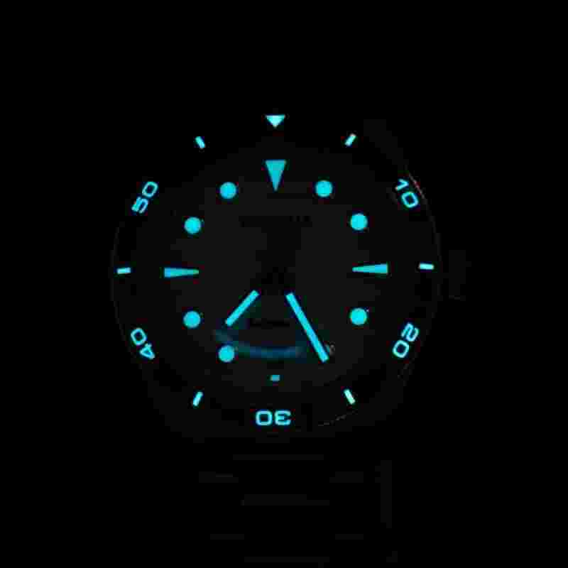 Proxima Men Automatic Watch Diver Mechanical 200M Luminous Desert Texture PT5000