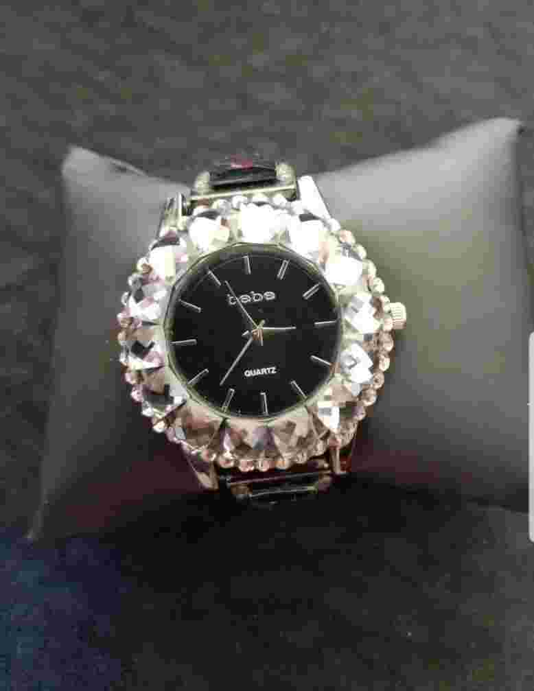 Bebe Womans Vintage Bling Watch