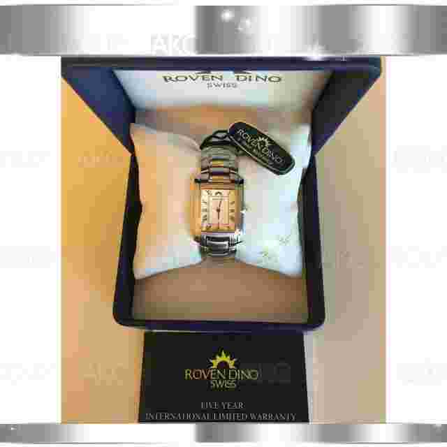 ROVEN DINO Lexington 6012MTT15 0300234 Swiss Movement Mens Watch