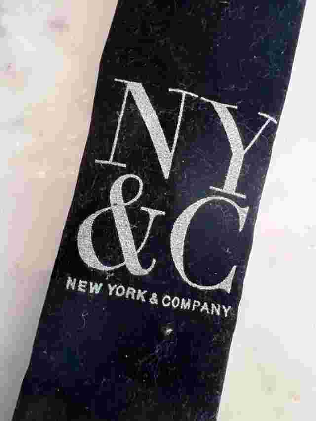 New York & Company Ladies Watch Steel & Gold Color Chopard Happy Diamond Style