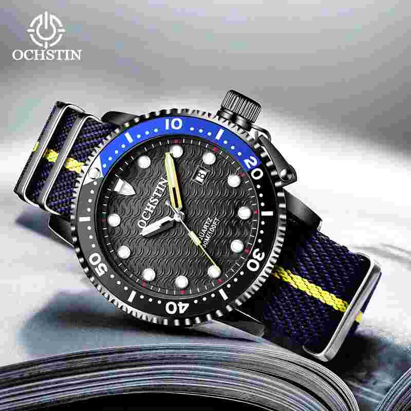 Men's Quartz Watch - Waterproof Chronograph Wristwatch LK685573051683