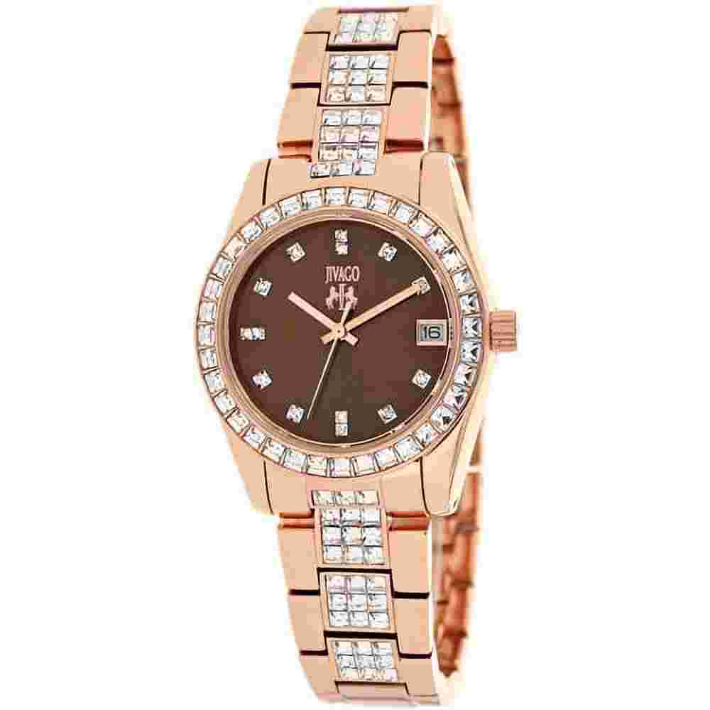 Jivago Women's Magnifique Chocolate brown Dial Watch - JV6413