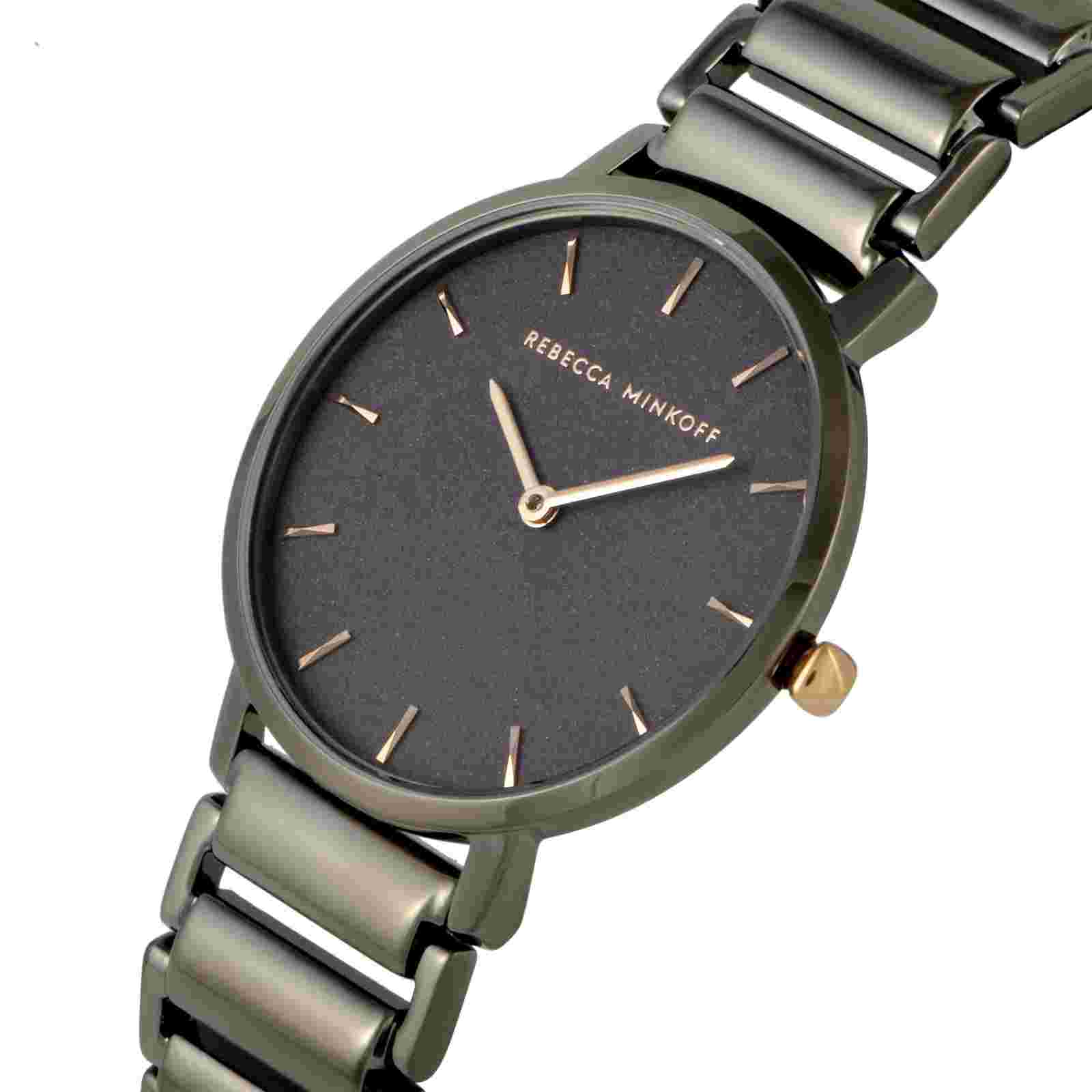 Rebecca Minkoff Major Gray Ion-plated Watch 2200261 L002