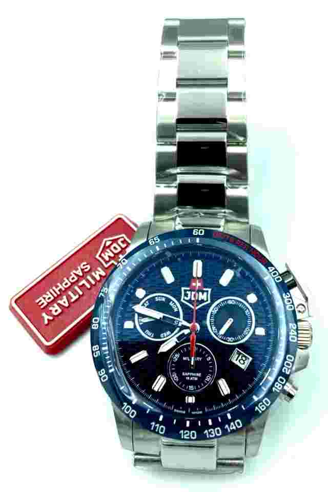 Jdm Military Charlie II Men's Wristwatch Model JDM-WG017-02 Chronograph