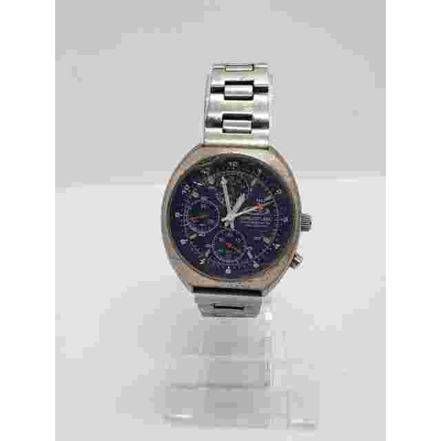 Structure men's watch. Multi function blue face, white accents. Working watch