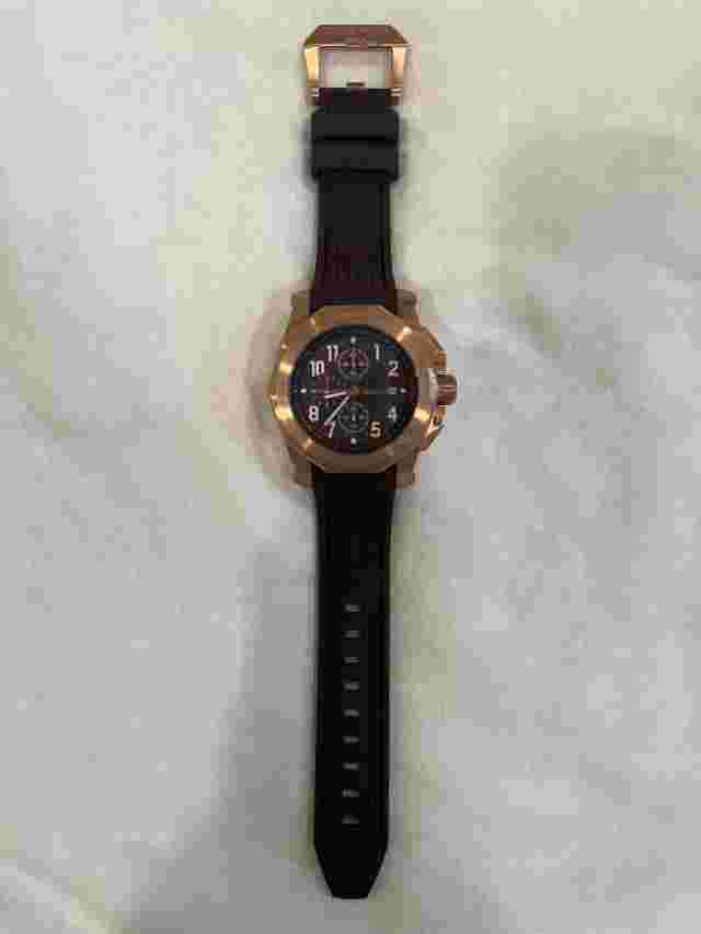 Orefici - Galante Men’s Watch ORM6C4403 - Rose Gold Face Brown Strap - MSRP $650