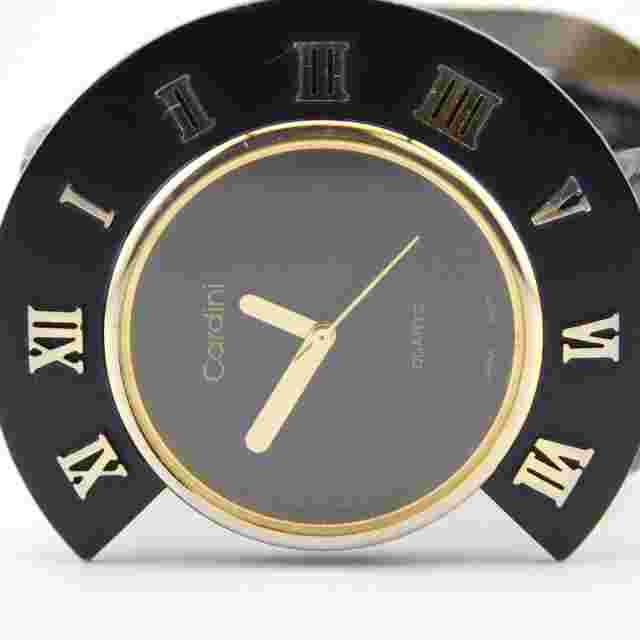 Cardini Art Deco Genuine Leather Quartz Analog Women's Watch New Battery