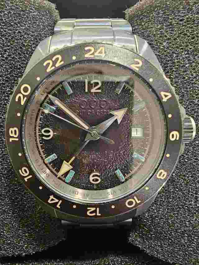 Out Of Order Trecento - 40mm Swiss Automatic GMT Men's Dive Watch