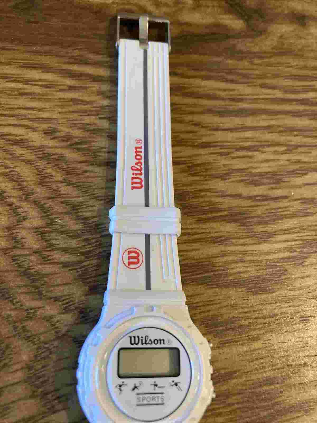 Wilson Ladies Digital Sport Watch, Plastic 9" AS IS
