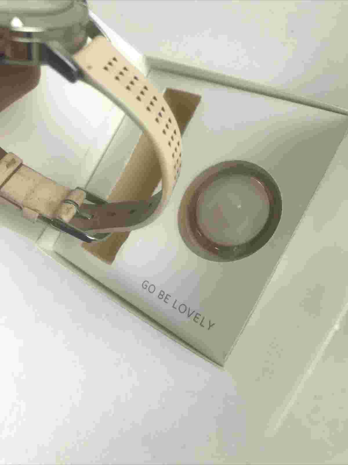 Stella & Dot Icon Rose Gold/Silver Interchangeable Watch RV $148