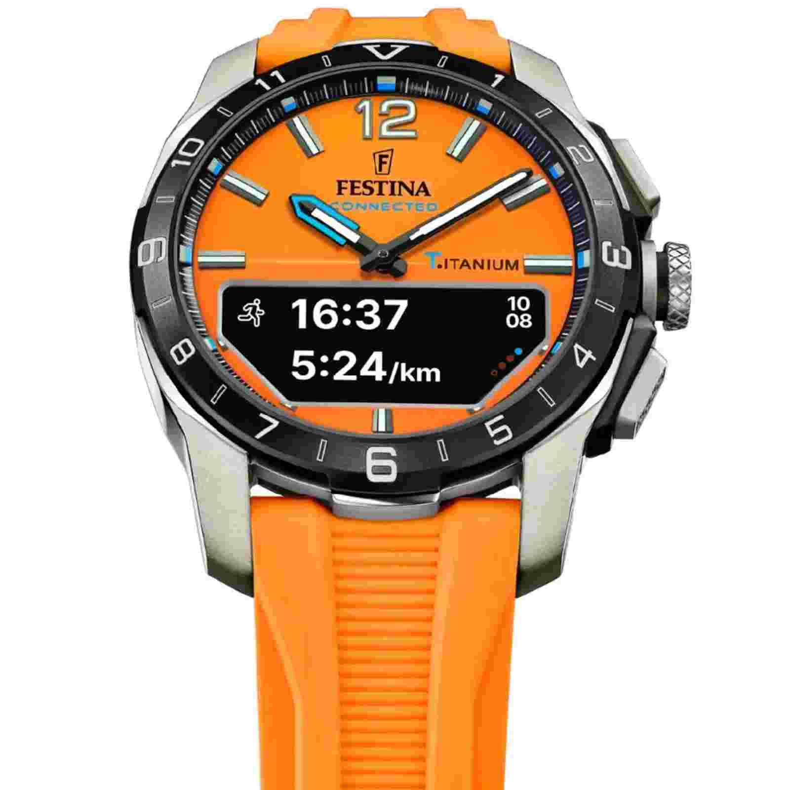 Festina F23000/7 Men's Connected D Orange Wristwatch