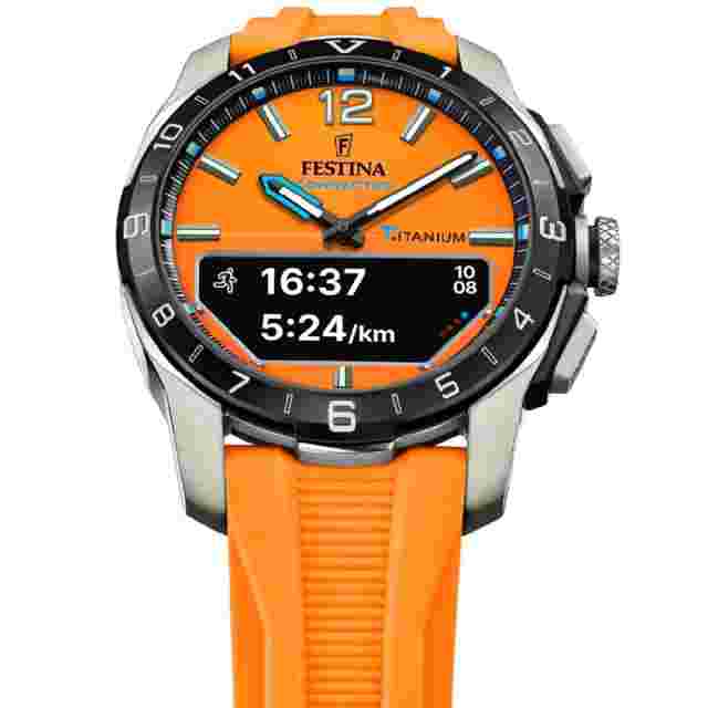 Festina F23000/7 Men's Connected D Orange Wristwatch