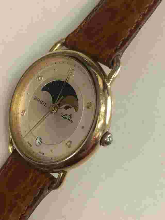 BREIL LA LUNA MOON FASE WATCH SWISS MADE