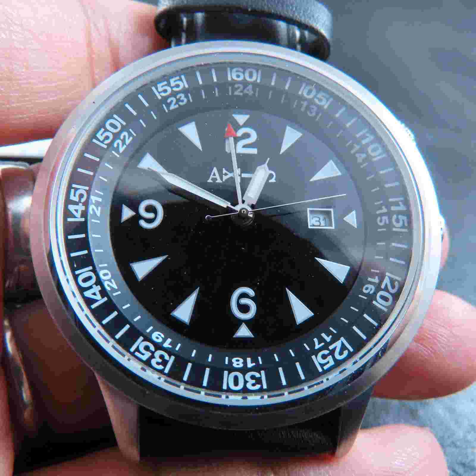 New Axis With Alarm Function Quartz Men Watch