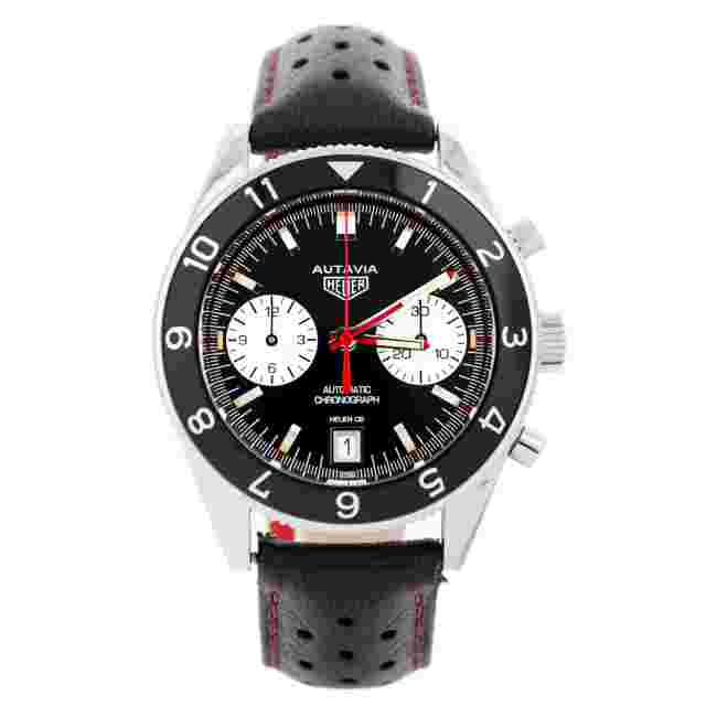 TAG Heuer Autavia Men's Black Watch - CBE2118.FC8246