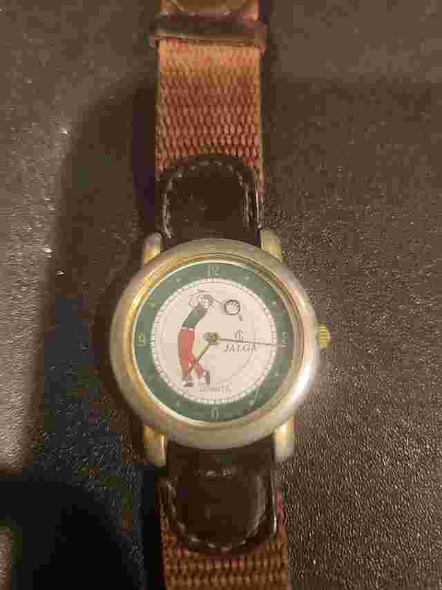 1954 Jalga Gold Watch In Used Condition Works And Comes With 3 Extra Batteries