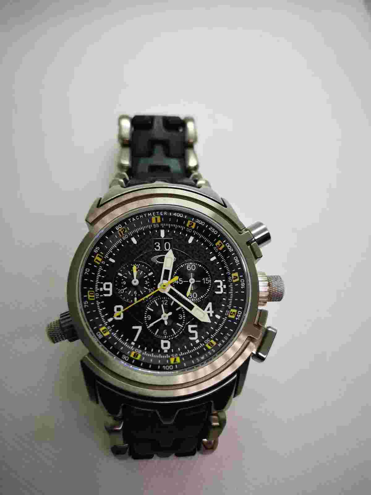 🔥 Authentic TITANIUM Oakley 12 gauge watch carbon dial mm timebomb tb judge