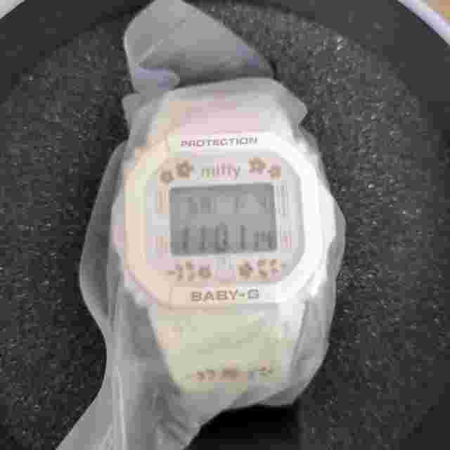 Unused Miffy and BABY-G collaboration watch with box and manual