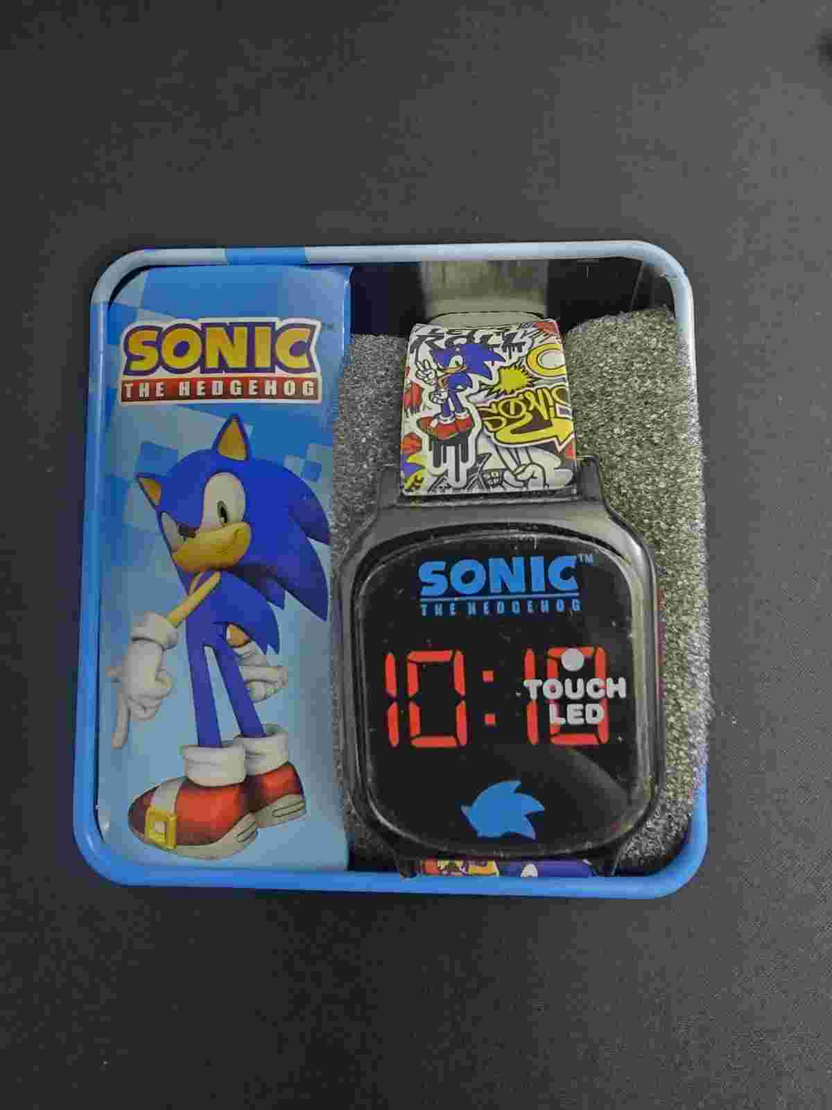 Sonic The Hedgehog Digital Watch New In Box!!