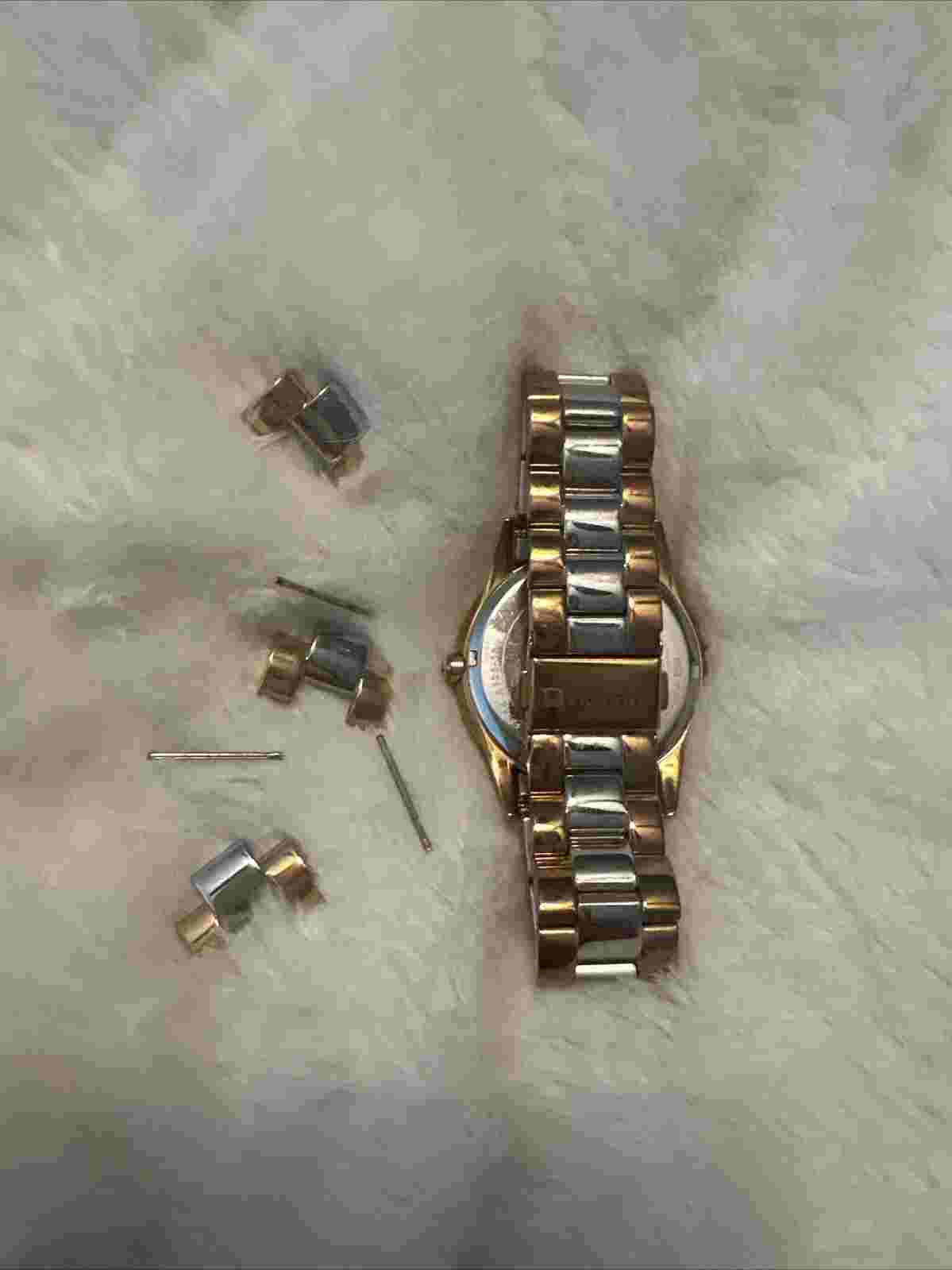 Sperry Top Sider Watch Womens Rhinestone Rose Gold  Nautical