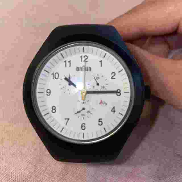 Watch Braun BN0115WHBKBKG Unisex WR 5ATM Chronograph Black Quartz