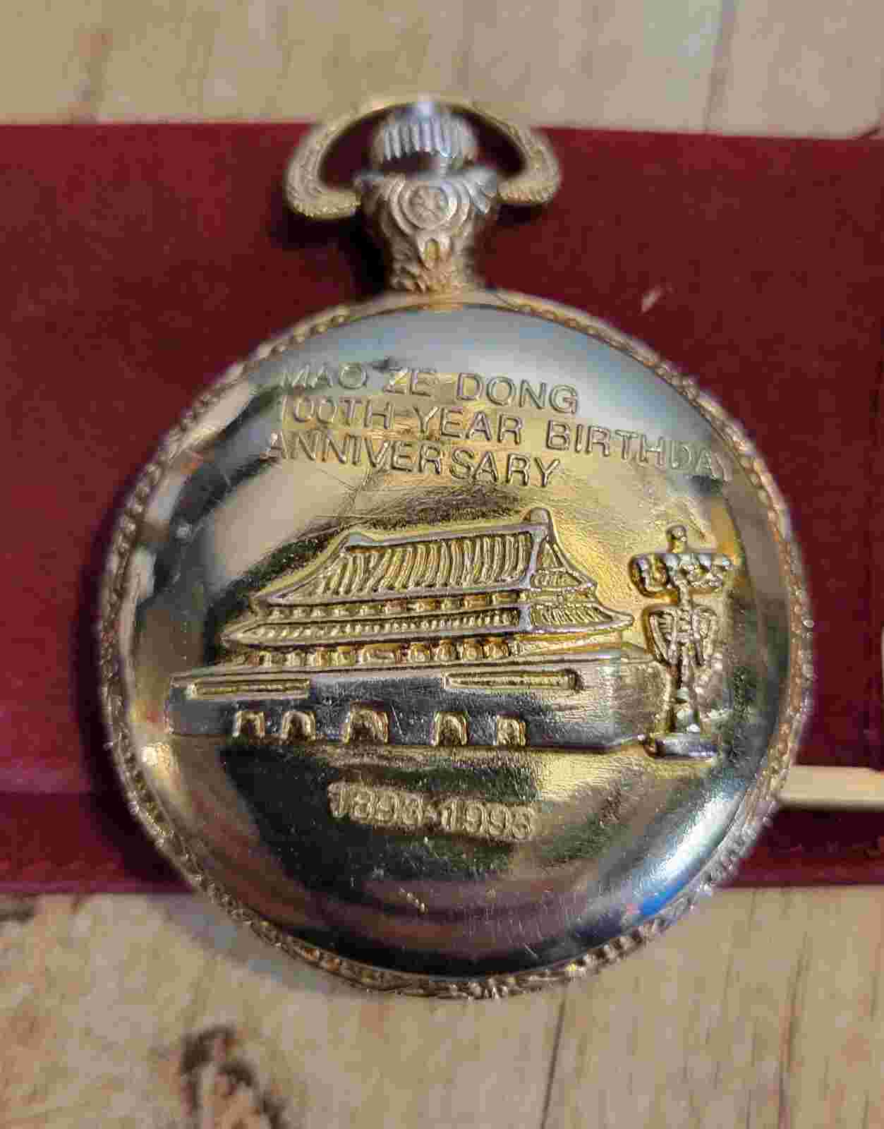 Vintage Mao zengdong 100th Anniversary(Chairman Mao) pocket watch