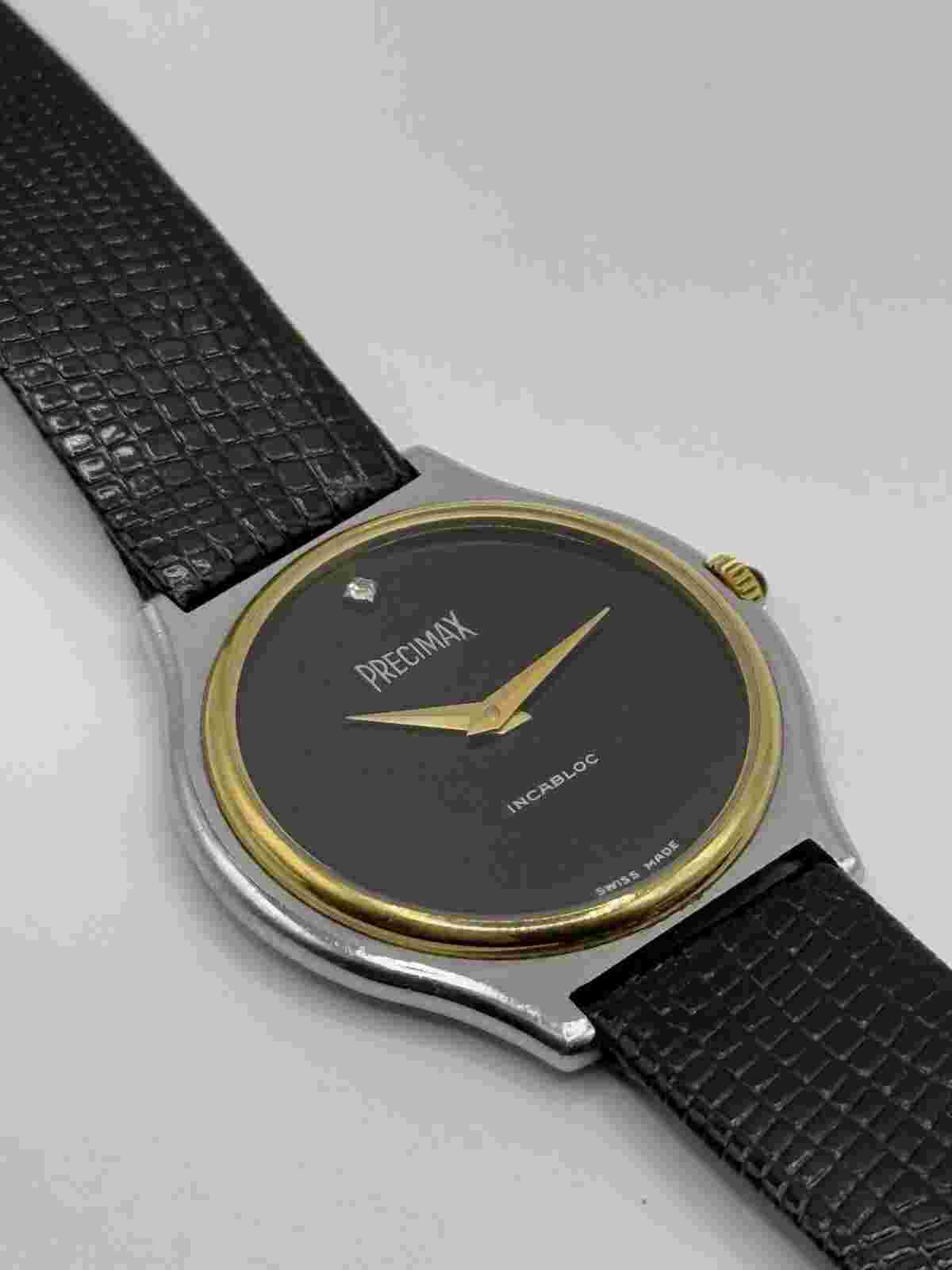 Vintage Precimax exactus watch manual wind 34mm