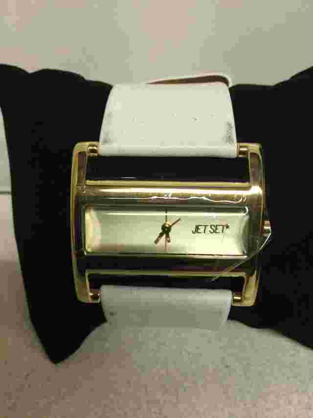 JET SET LADIES WATCH WHITE MONTRE