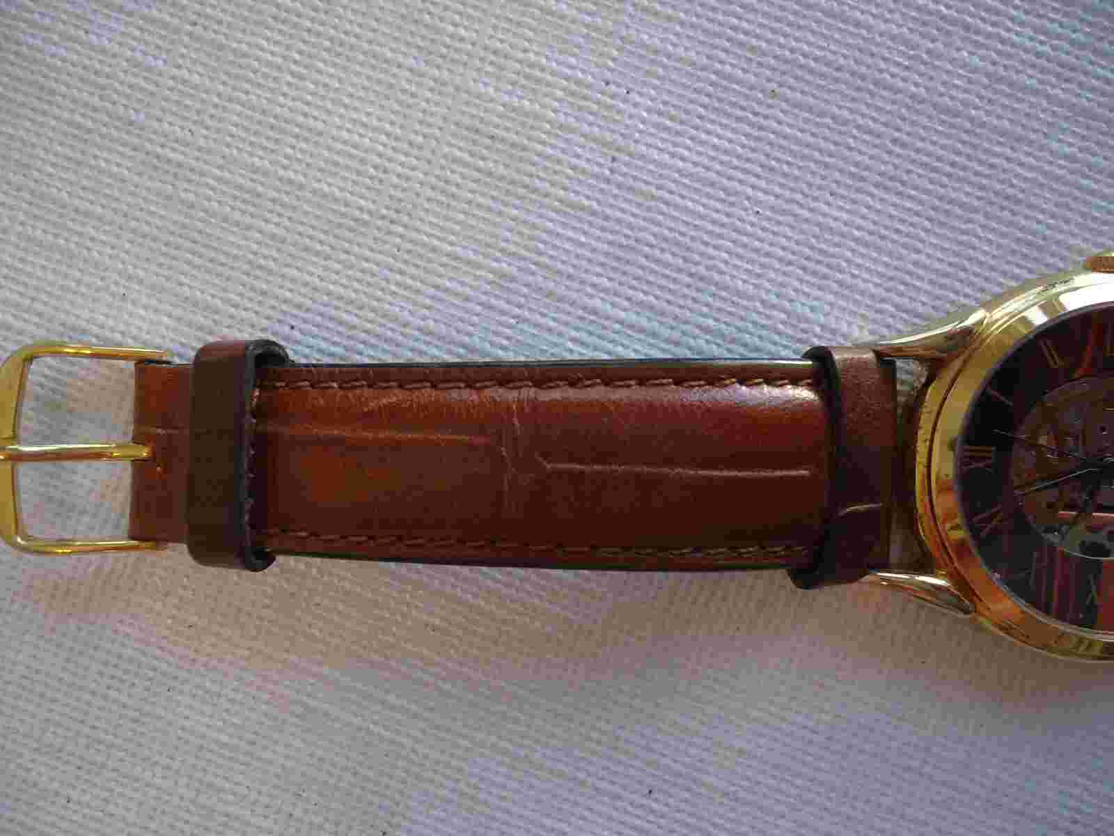 Very Nice CIRCA Quartz Watch w/ Skeleton Dial 34mm - NEW BATTERY