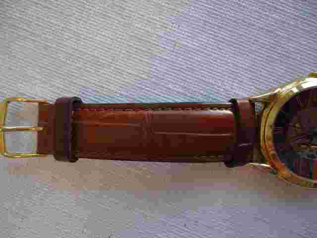 Very Nice CIRCA Quartz Watch w/ Skeleton Dial 34mm - NEW BATTERY