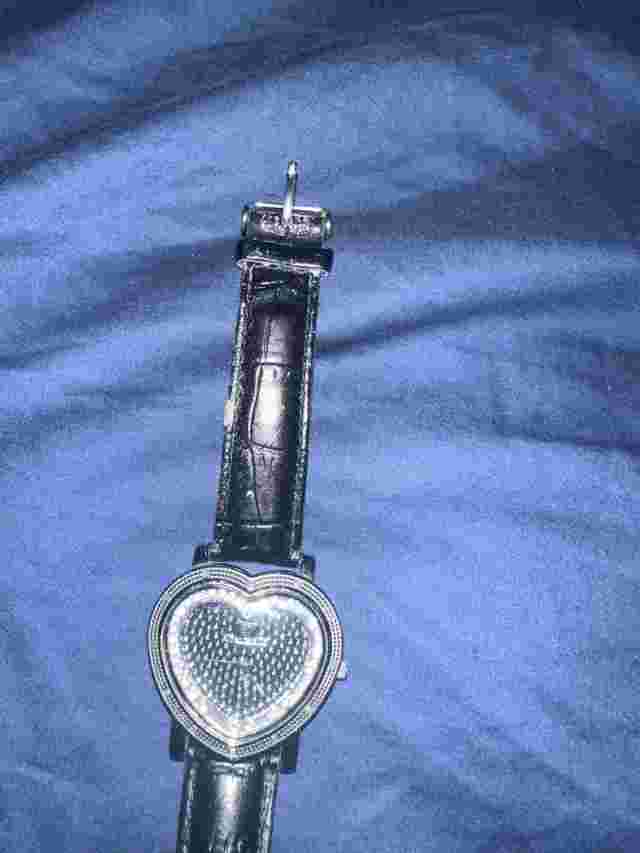 Heart Silver Hearts Super Techno Watch  Womens
