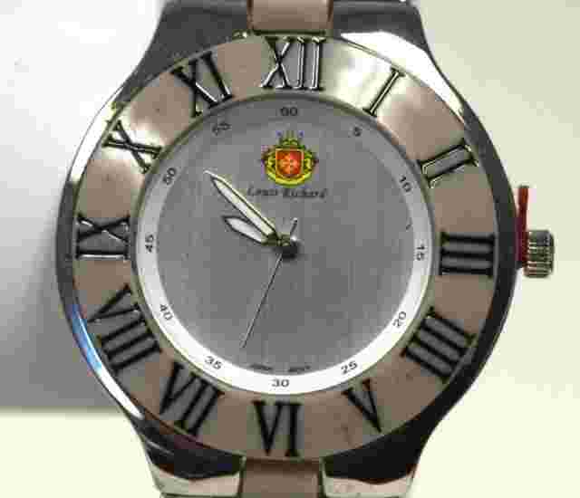 NEW Louis Richard 9228 Women's Rivoli Series Brushed Silver / Off-White Watch