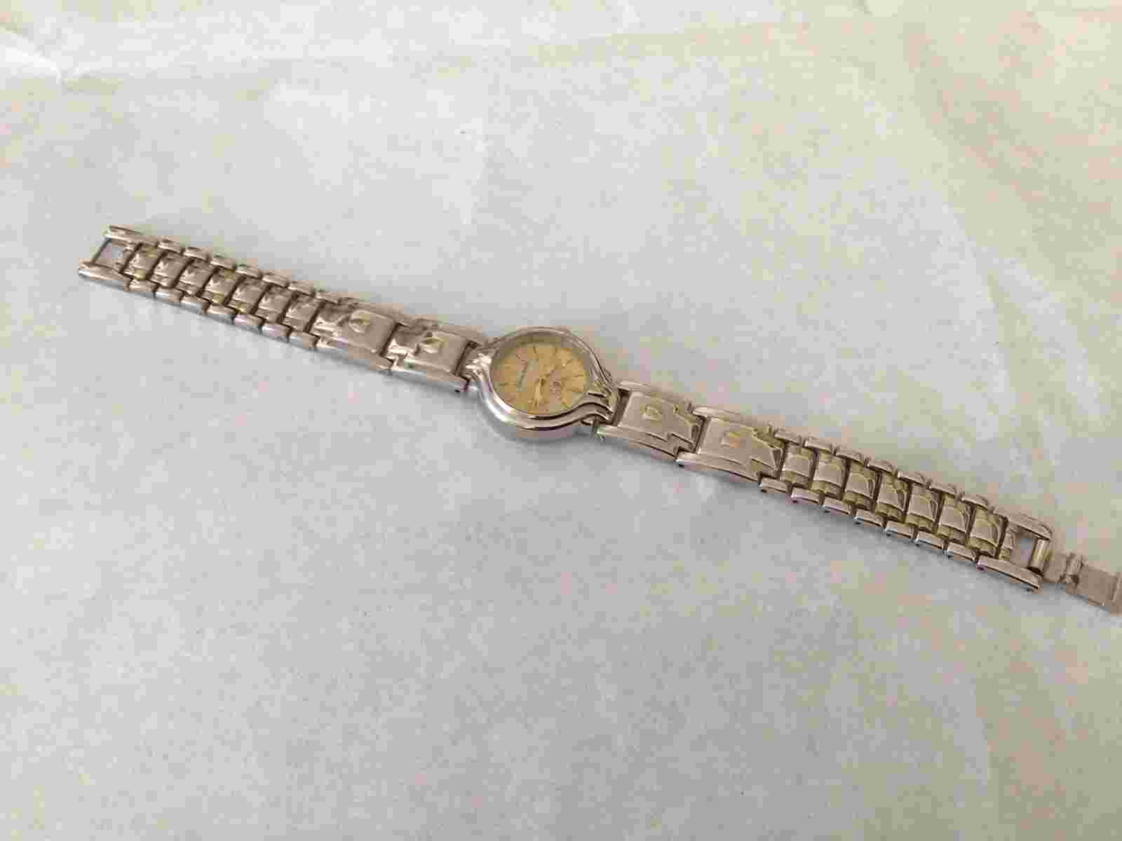 Charles Delon Ladies Quartz Watch,New Battery,Runs.