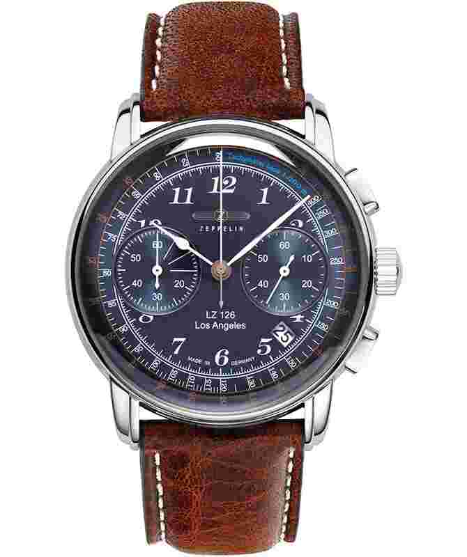 Zeppelin LZ126 Los Angeles Men's Blue Watch