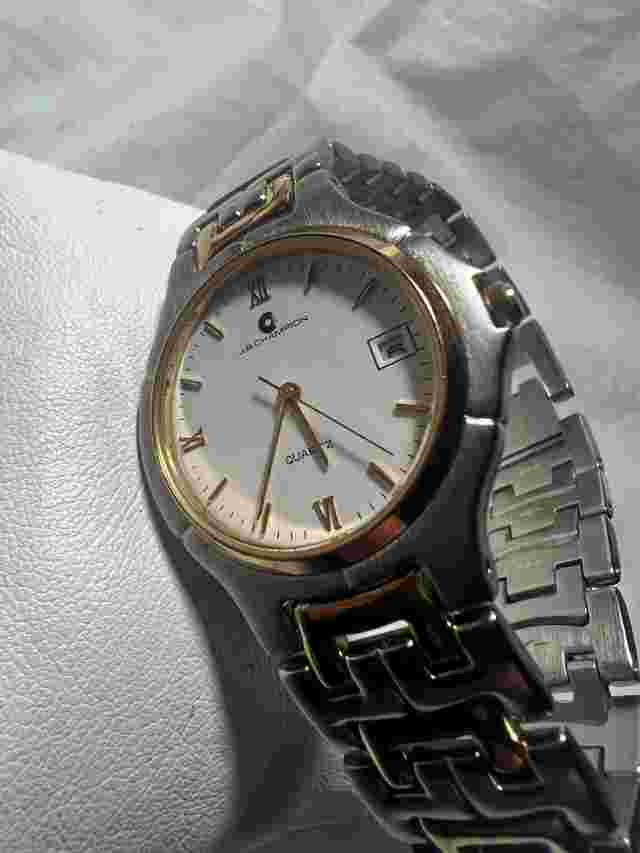 Jb Champion Quartz, Date, Gold Plated,35mm Case, Unisex,on Sale