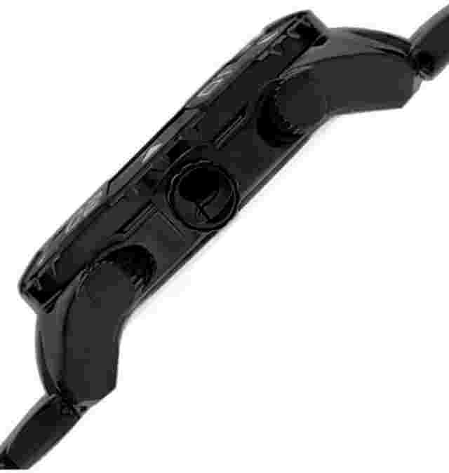 NEW August Steiner AS8130BK Mens Analog Multi-Functional Black Metal Sport Watch