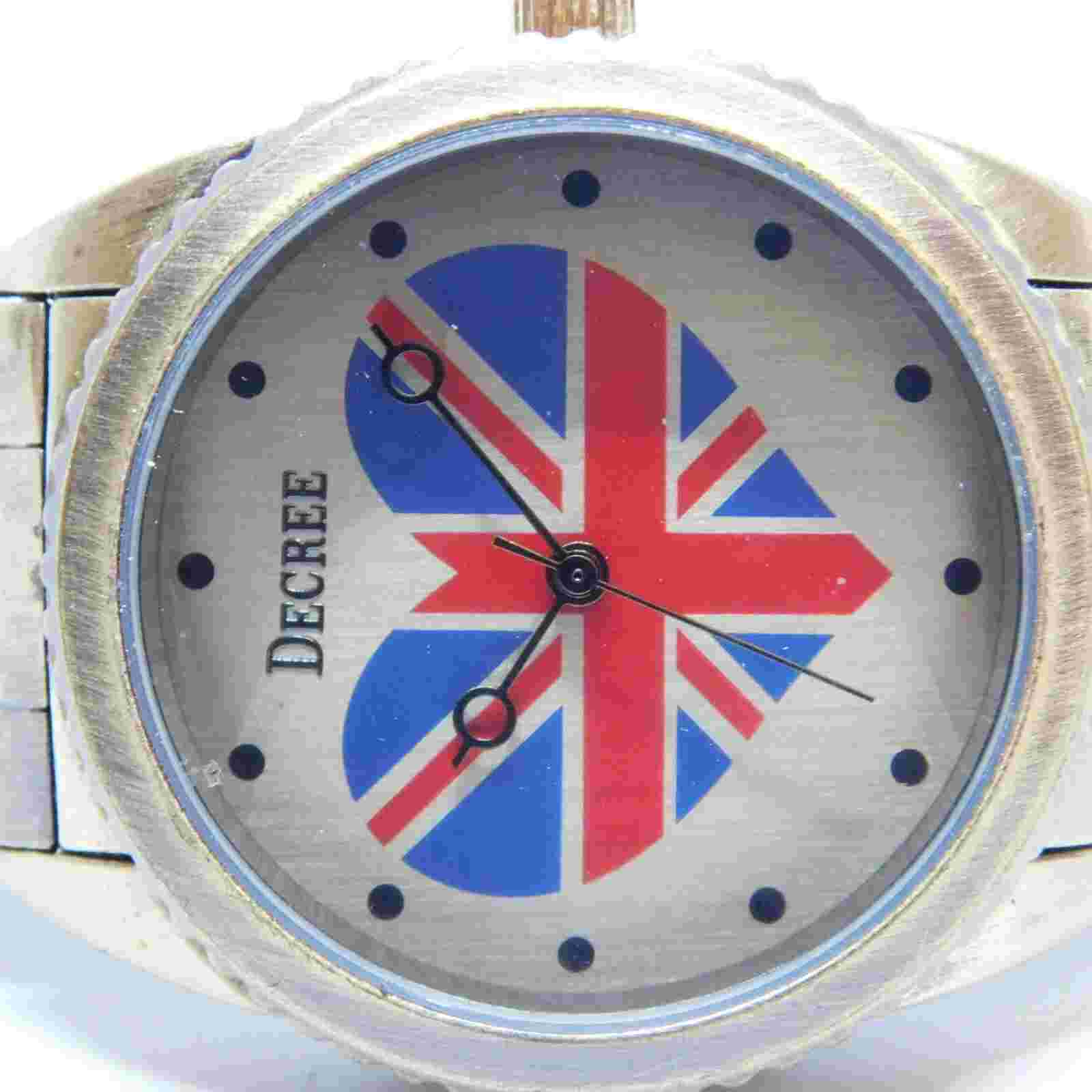 Decree DCR 85 PC 21 Bronze Tone Quartz Analog Men's Watch Sz. 6 3/4"