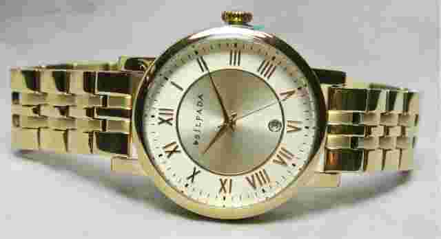 SILPADA “Gilded” Watch T3490~NEW ~ Stainless Steel & GoldTone ~$179 MSRP~NEW