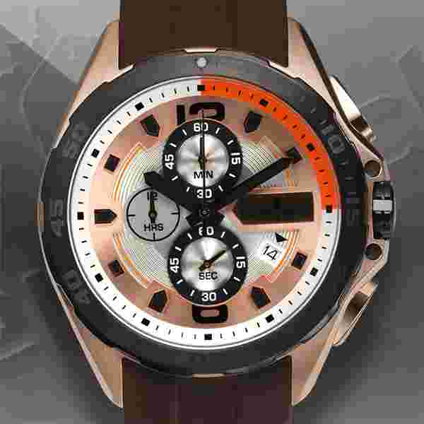 Studer Schild Cantor Chronograph Mens Watch MSRP $1155.00(Available in 2 Colors)