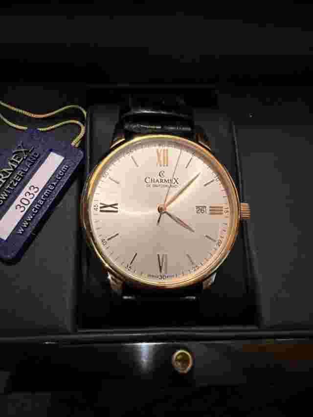 Charmex Switizerlnd Amalfi CX3033 Mens Watch excellent condition battery new