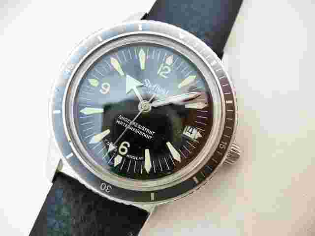 Watch SHEFFIELD Divers 17 Jewels Shock RESISTANT Swiss Made Men's Manual Winding