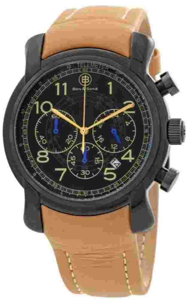 Ben And Sons Mercury GMT Chronograph Men's Watch 1003-BB-01-GBLA-TS