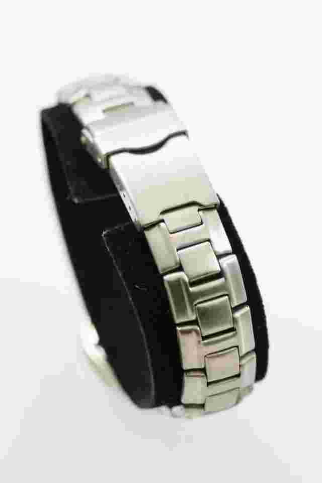Relic Wet Women Watch Stainless Steel Silver 50m Water Res Battery Blue Quartz