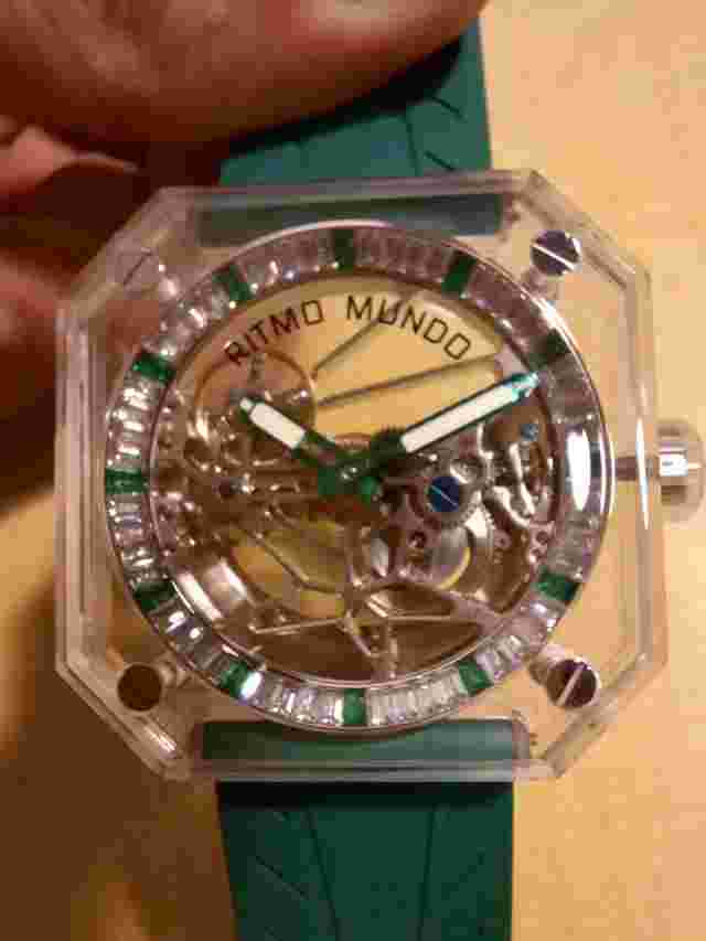 Ritmo Mundo Pegasus Automatic watch / Green edition