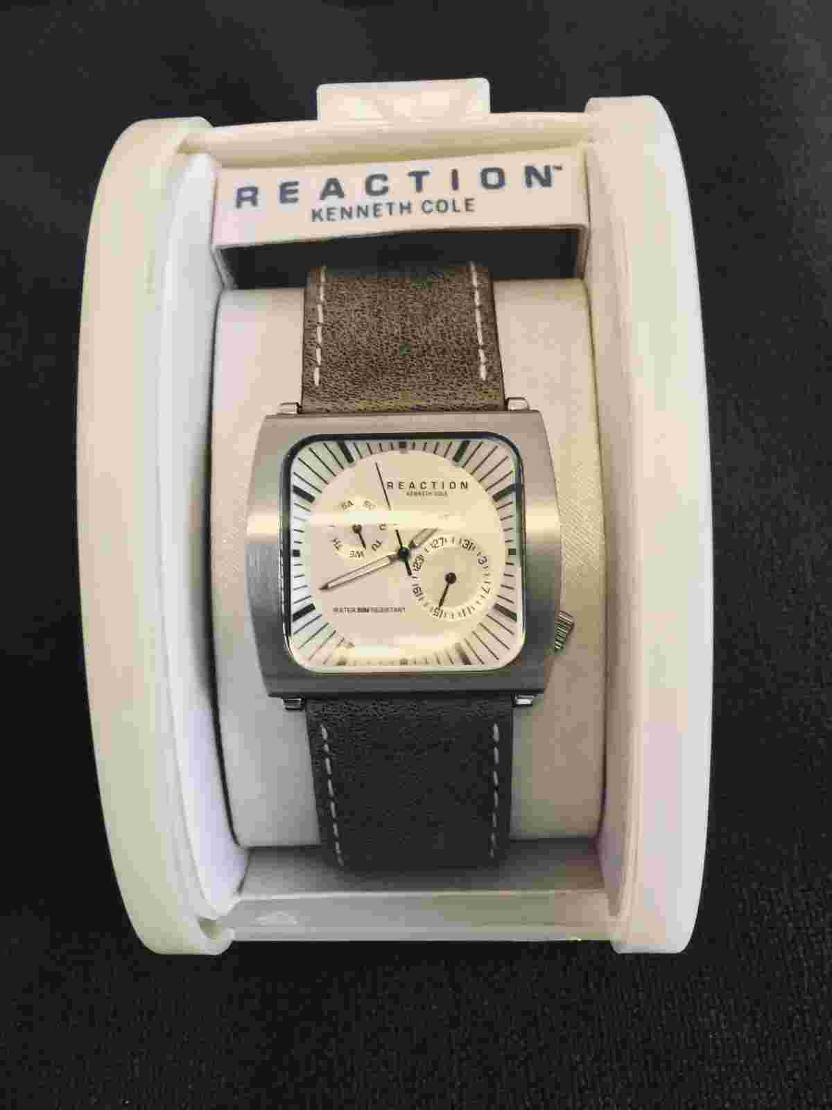 Kenneth Cole REACTION Tank Men's Wristwatch - Military Grade Materials
