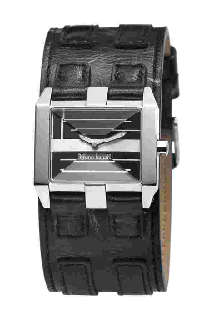 Bruno Banani Unisex Watch Cut - Glass BR25889 Xilion Stainless Steel DESIGNER