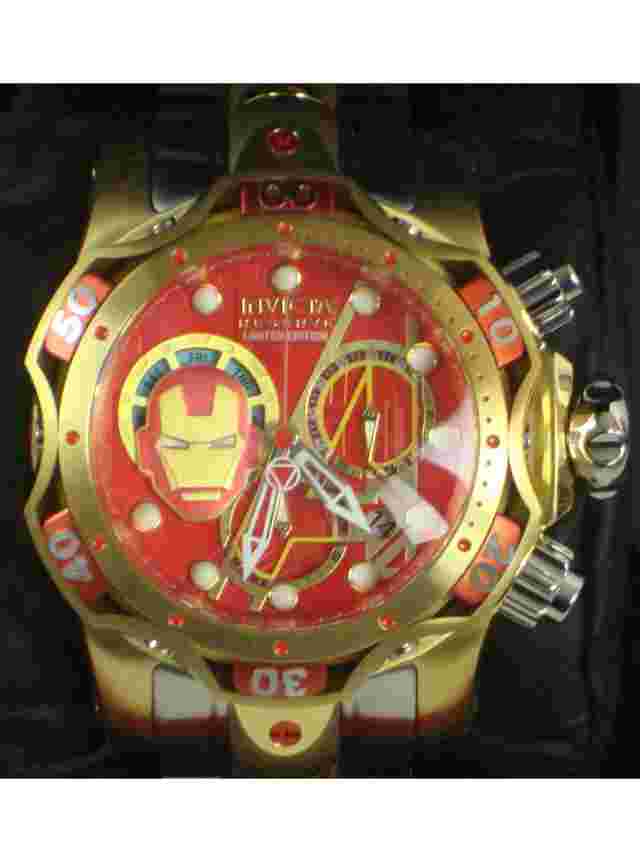 Invicta Marvel Iron Man Reserve 52mm Watch 52mm Venom 27175 Limited 2/3000