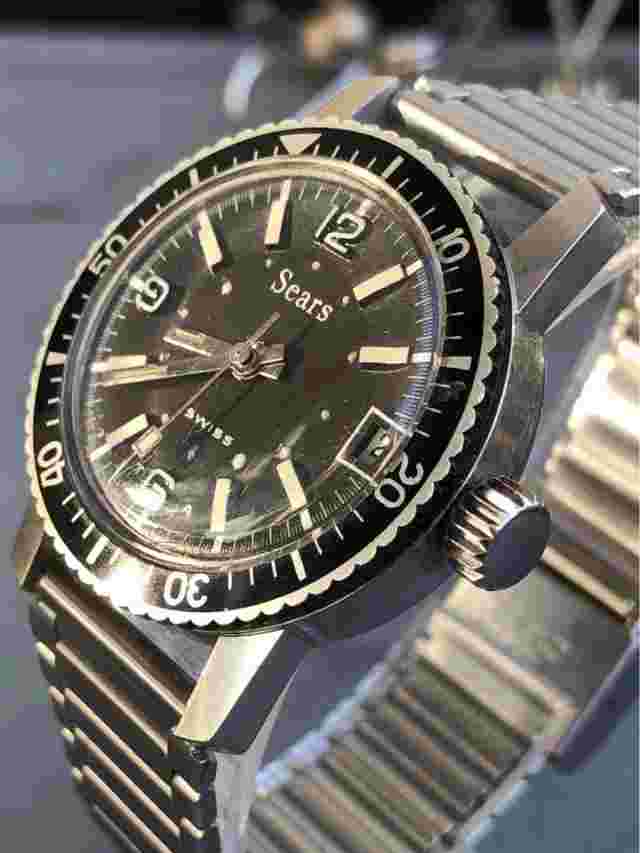 Sears Hand-Wound Diver