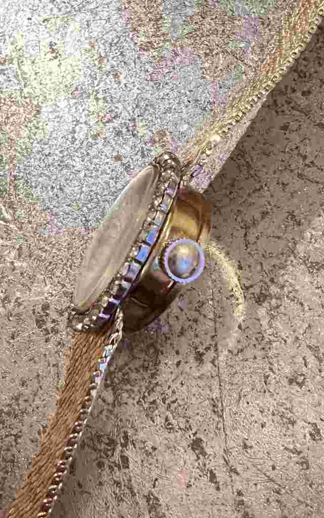 Vintage New 1979 SHEFFIELD Diamond Women’s 26mm Mechanical Hand Wind Watch Gold